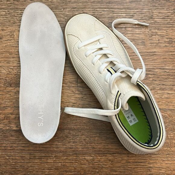 Rothy's Cream Athletic Shoes - Picture 7 of 9